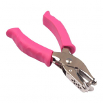 Erksad V&auml;rvid &Uuml;he Augu Aukude Tegija Ergonoomilise Silikoonk&auml;epidemega Kompaktne Lastele T&auml;iskasvanutele Paberiaukude Tegija roheline/kollane