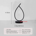 P&otilde;hjamaade LED-lugemislaua lamp Line elutuppa, magamistuppa, &ouml;&ouml;kapile, t&ouml;&ouml;lauale, puutetundliku l&uuml;litiga, dekoratiivsed valgustustarvikud Cool white&EU Plug