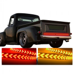 Veoauto tagaluugi tuleriba tuleriba punaste pidurituledega suunatulede tagurpidituled 2m