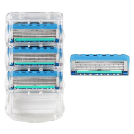 B U Gillette'iga &uuml;hilduv premium tihe kontakt 5-teraline Fusion Proglide Power raseerimispea, 4 tk, 1 tk, Korea raseerimispea