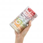 14 tk / komplekt Kokkusurutud kaasaskantav mittekootud reisir&auml;tik &uuml;hekordselt kasutatav 14pcs