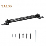 Ukse hinge riiv Isesulguv ukse vedru reguleeritav pinge v&auml;lisv&auml;rava sulgur Roostekindel automaatne tara ukse riiv puidust raskeveokite v&auml;ravatele must