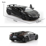 5-tolline metallist autosimulatsioon suruvalatud ja m&auml;ngus&otilde;iduk Lamborghini Aventador LP750-4 SV kupee RMZ city 1:36 sulamist mudelikingitused lastele