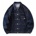 Jakk Denimjakk Meeste Trend Retro Must Jakk Kevad S&uuml;gis ja Talv M tumesinine v&auml;rv