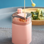 Uus uus tipptasemel automaatne h&uuml;pikakna hambaork kassett hambaork saab kaasaskantav p&otilde;hjamaise valguse luksuslik kodupressi t&uuml;&uuml;p 1 tk loominguline hambaorki karp roosa