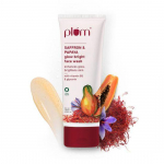 Plum Saffron & Papaya Glow & Brightening Face Wash | With Vitamin B5 | Glow Bright Face Wash For Women & Men | 100% Vegan | 100 ml