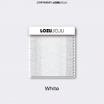 1TK LOZUJOJU 10-20% Blackout Prantsuse stiilis Lihtne romantiline pitsl&otilde;imega silmkoeline puhas valge marli kardin elutuppa magamistoa r&otilde;dule kodukaunistuseks W100cm x L130cm valge