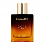 Bella Vita Luxury G.O.A.T Man Eau De Parfum Parf&uuml;&uuml;m bergamoti, pat&scaron;uli ja vetiveriga|Premium, kauakestev v&uuml;rtsikas ja puidune l&otilde;hn meestele, 100 ml