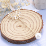 Fashion Pearl Fikseeritud rihmaga v&otilde;lu Haakn&otilde;el Pross Kampsun Kardigan Klambrikett Prossid Ehted