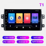 Android autoraadio Suzuki SX4 jaoks 2006-2013 Multimeediam&auml;ngija Peaseade Stereo GPS Navigatsioon BT WIFI 1+16GB 1+16GB