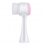 Kahepoolne n&auml;opuhastushari veekindel kooriv masseeriv pehmete harjastega n&auml;opuhastusvahend k&otilde;ikidele nahat&uuml;&uuml;pidele A roosa