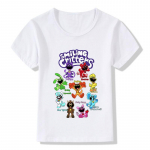 Poiste T&uuml;drukute T-s&auml;rk Smilling Critters Prindiga Joonisfilm Laste T-s&auml;rk Naljakad Lasteriided Suvine Beebi L&uuml;hikeste Varrukatega Topid T-s&auml;rk 140