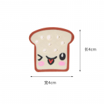 1-osaline armas Kawaii Toast kummikustutuskumm lastele Uudsed kirjatarbed, koolitarbed