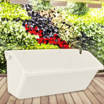 Isekastvad lillepott Virnastatav seinaplanter Aia lillepotid Seinale riputatavad One size black