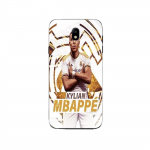 Coque Maniacase pour Samsung Galaxy J7 2017 Kylian Mbappe Real Madrid wallpaper celebration