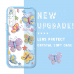 P&otilde;rutuskindel Cartoon Astronaut Crystal Case T&auml;iskaanega kaamerakaitse L&auml;bipaistev pehme telefoni korpus Huawei Honor iPhone Infinix Tecno jaoks Infinix Hot 30 Play NFC