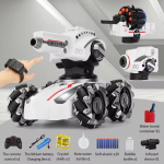 Uus 3in1 2,4G 4WD RC paak vesipommi kell žestituvastusega maastikul Drifti kaugjuhtimispaak koos muusikavalgusega RC auto laste m&auml;nguasjad Remote control + gesture
