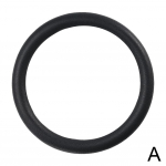 Auto suvine universaalne silikoonist rooliratta kate Elastne kindakate Tekstuur Pehme Multi isetegemise tarvikud V&auml;rv Autodekoratsioon must