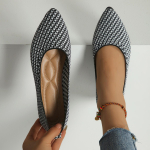 Mood, mustad naiste terava varbaga kudumine tasapinnalised madalad vabaaja sandaalid 2024 Mood uus s&uuml;giskleit Kingad Loafers Trend Femme kingad 36 punane