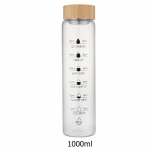 Klaas &Uuml;hekihiline L&auml;bipaistev Disain 1000ml Oluline 700ml Niiskus Peab Olema Kogu Kodu Tarvikud Veeklaas 700ml