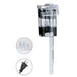 USB/pistik Waterfall paagifilter, l&auml;bipaistev vaigistatud akvaarium, rippuv filter V&auml;line v&auml;ikesemahuline sukelfiltr