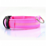 Nailonist Led lemmiklooma kaelarihm &ouml;&ouml;ohutus Vilkuv helendav koerarihm Koerte helendavad fluorestseeruvad kaelarihmad sinine