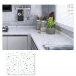 Kodukaunistus Veekindel k&ouml;&ouml;k Dekoratiivsed seinad Paber Elutuba 40cm &Otilde;li suitsu kleebis Kapp Pliit Marmorist plekikindel 40cmX1m