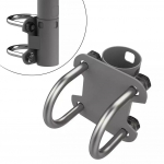 StarLink V2 kinnitusega 30-50 mm r&otilde;ngasadapteri jaoks roostevabast terasest antennihoidiku kronstein haagissuvila jahi piirde horisontaalse lati jaoks