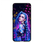 iPhone 16 15 Xiaomi Redmi Note 13 12 11 Pro Max X 9 14 Plus XR jaoks Samsung Galaxy A15 S24 S23 Huawei OPPO kaas Jayce Anime Arcanes Jinx Vi telefoni&uuml;mbris for Samsung Galaxy A13 4G