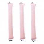 Heatless Curling Rod peapael Laisad juukserullid ilma kuumuseta juukserullid lokid magavad pehmed Flexi vardad koos konksuga juuste kujundamise t&ouml;&ouml;riistadega aprikoosi