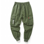 Hip Hop Cargo P&uuml;ksid Meeste Mood Jooksjad Vabaaja P&uuml;ksid Streetwear Mitmetaskulised P&uuml;ksid Meeste Haremip&uuml;ksid Suur Suurus 6XL armee roheline v&auml;rv