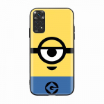 M-79 Fun Minions must diivani&uuml;mbris iPhone 16 15 Plus 14 13 Mini 12 11 Pro 8 6 6S SE 5 XR XS Max Realme C30 C33 C32 9I VIVO V29 V27 V23 Y36 jaoks iPhone 11 kuristik