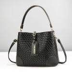 Uus Mood Naiste Koppkott Korea Versioon Lihtne Mitmek&uuml;lgne &Uuml;he &Otilde;la Crossbody Kott Kootud Nahast Naiste K&auml;ekott