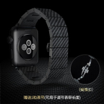 Sobib Apple Watch S9 Ultra S8/7/6/5 Rihmale Apple Watch IWatch S&uuml;sinikkiust Tekstuuriga Applicable: 38/40/41 mm