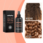 Sea Spray, tekstureeriv meresprei, meresprei hoide juustele, lokkide ja rannalainete pihusti juustele, niisutav ja juuksesprei 100 ml must