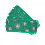 5 tk 3 * 7 cm tr&uuml;kkplaadi &uuml;he k&uuml;lje protot&uuml;&uuml;pplaat Rohelised universaalsed tr&uuml;kkplaadid DIY elektrooniline komplekt Arduino jaoks