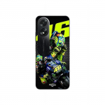 Coque pour Oppo A58 46 Valentino Rossi Logo Motogp monster Maniacase