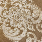 1TK NAPEARL 40-70% Blackout Euroopa stiilis Mitmek&uuml;lgne Luksuslik Pol&uuml;esterkiud Jacquard S&otilde;rmuse t&uuml;&uuml;p L&auml;bipaistvad kardinad elutoa magamistoa sisekujunduseks W300cm x L260cm pruun