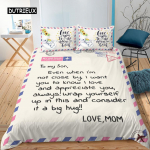 Emap&auml;eva Kuningas Kuninganna Tekikott V&auml;ljenda Armastust Emale Naisele Voodipesukomplekt V&auml;rviline Lilleline Tekikott Pol&uuml;ester Tekikott EU single(135x200cm)