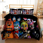 Tume M&auml;ng 3D Prinditud Tekikott Laste Kingitus Voodipesukomplekt Tekikott Padjap&uuml;&uuml;r 3 Osaline 100% Pol&uuml;ester Masinpestav EU 135x200cm 2PCS