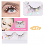 S&auml;delevad kunstripsmed Peach Heart Glitter V&auml;ikeste Lillede Glitter S&uuml;nteetilisest Fiber Performance J&otilde;ulupeo Ripsmed A11