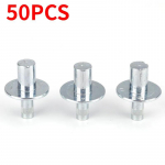 Haamri ajamiga laiendusnaelad, l&auml;bistavad neetid, alumiiniumsulamist paisuvad needid, roostevabast terasest varraste kruvid, plaadid, seinakinnitused 7MM-50PCS