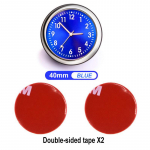 Mini helendav autokell, autod, sisemine kleebitav k&auml;ekell, mehaanika, kvartskellad, auto ornament 40/43 mm mini digitaalkell