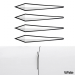 4 t&uuml;kki 3D kleebis autoukse kaitsmed garaaži kummist seinakaitse kaitseraud ohutus parkimisseina kaitse autostiil autotarvikud