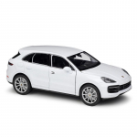Welly 1/24 Porsche Cayenne Turbo Maastur Sulamist Autopilt Die-cast Metall Maasturid Autopilt K&otilde;rge Simulatsioon Laste M&auml;nguasi Kingitus valge