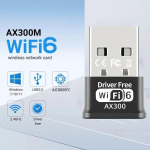 USB WIFI 6 Adapter 286Mbps traadita v&otilde;rgukaardi mini traadita vastuv&otilde;tja arvuti/s&uuml;learvuti jaoks Win7/10/11 jaoks, draiver tasuta