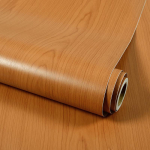 Veekindel puidus&uuml;&uuml;st isekleepuv tapeet m&ouml;&ouml;bli ja sisekujunduse renoveerimiseks 90cm&times;1 meter kirss/punane