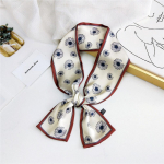 Pingjiao Uus Stiil Kevad Ja S&uuml;gis Professionaalne Dekoratsioon Mitmek&uuml;lgne V&auml;ike Siidisall Naiste Sall Kitsas Pikk Juuksepael Lips Kott V&ouml;&ouml; 9*98cm