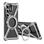 Raamita &uuml;mbris iPhone 16 15 14 13 Pro Maxile Minimalistlik telefoni&uuml;mbris Magnetiline tugijalg Titaanmetall Raamita Kaitsev P&otilde;rutuskindel &Uuml;mbris iPhone 13 Pro Max