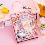 1Komplekt Armas ja kvaliteetne vastupidav &otilde;ppekirjatarvete komplekt lastele &otilde;ppevahendid Multifilmi k&auml;eshoitav kirjatarvete komplekt lastele kingitused